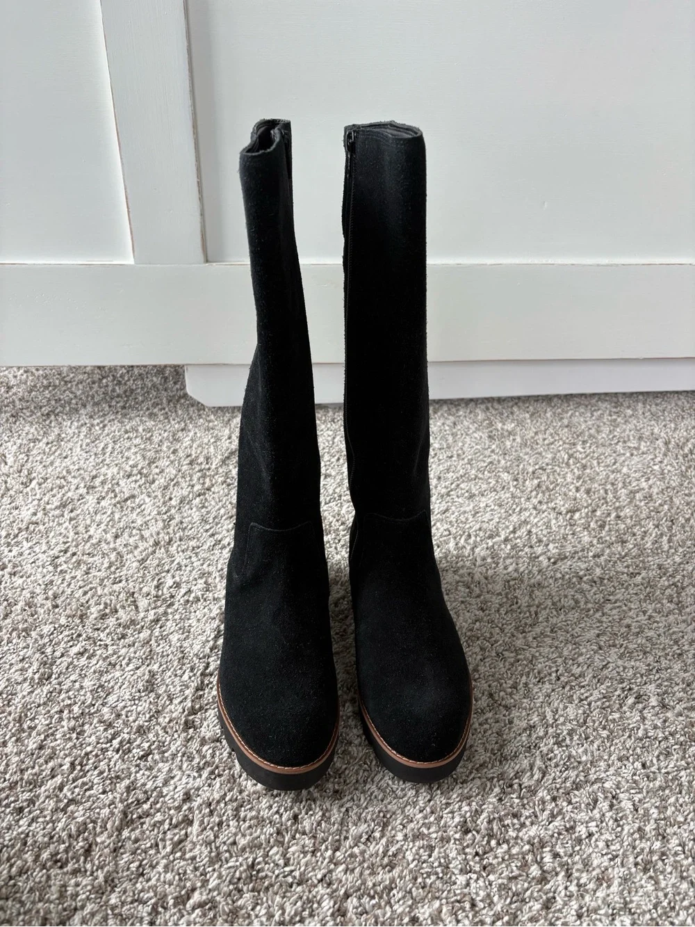 NWT Vionic Women's Gwen High Shaft Waterproof Comfort Boots In Black Size 6